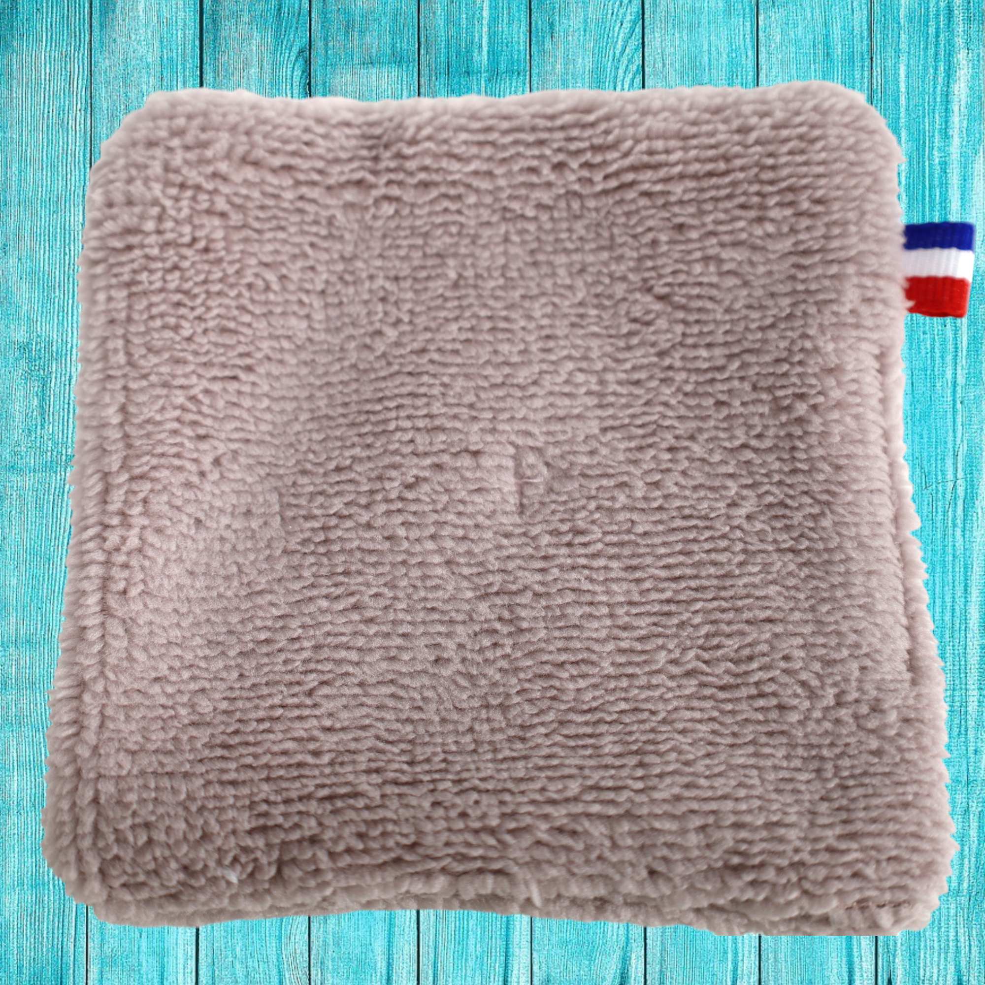 Lingettes démaquillantes lavables parme bambou cotons réutilisables
