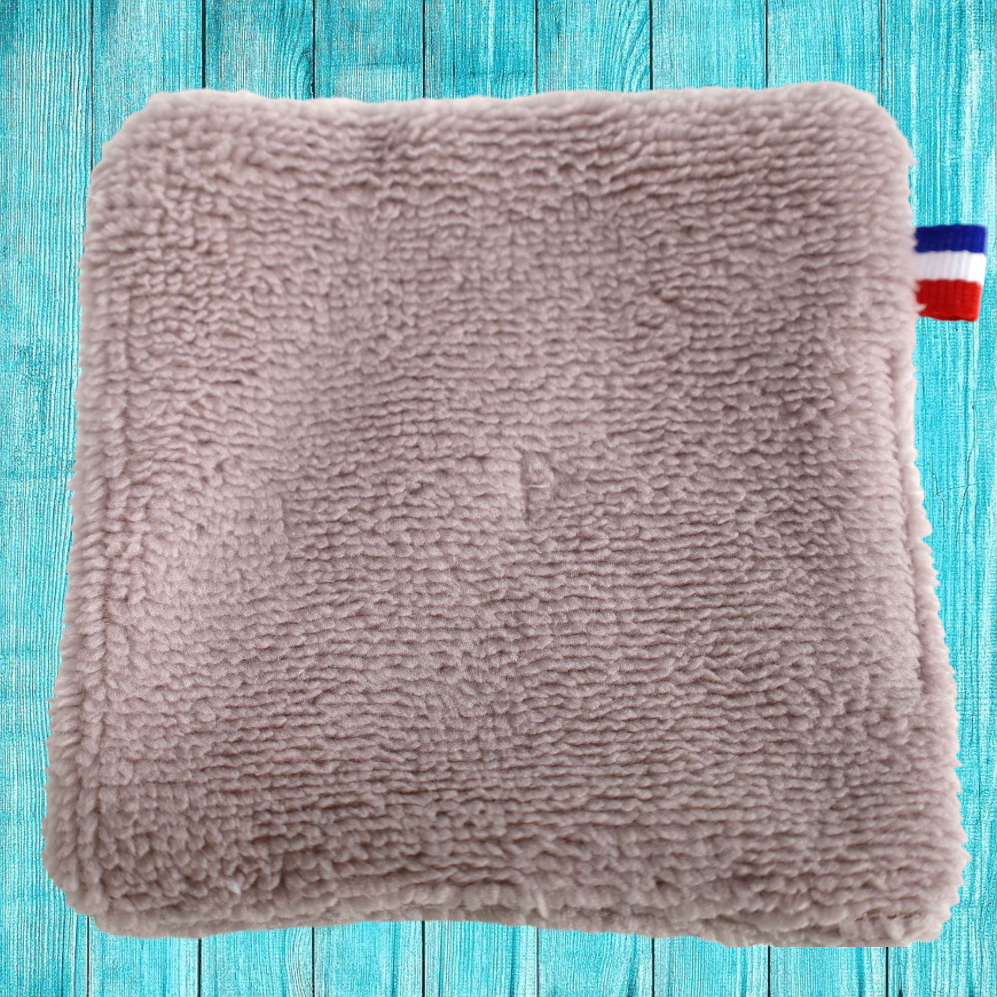 Coton démaquillant lavable en double bambou très doux aussi pour la toilette des bébés Moonlac couleur parme