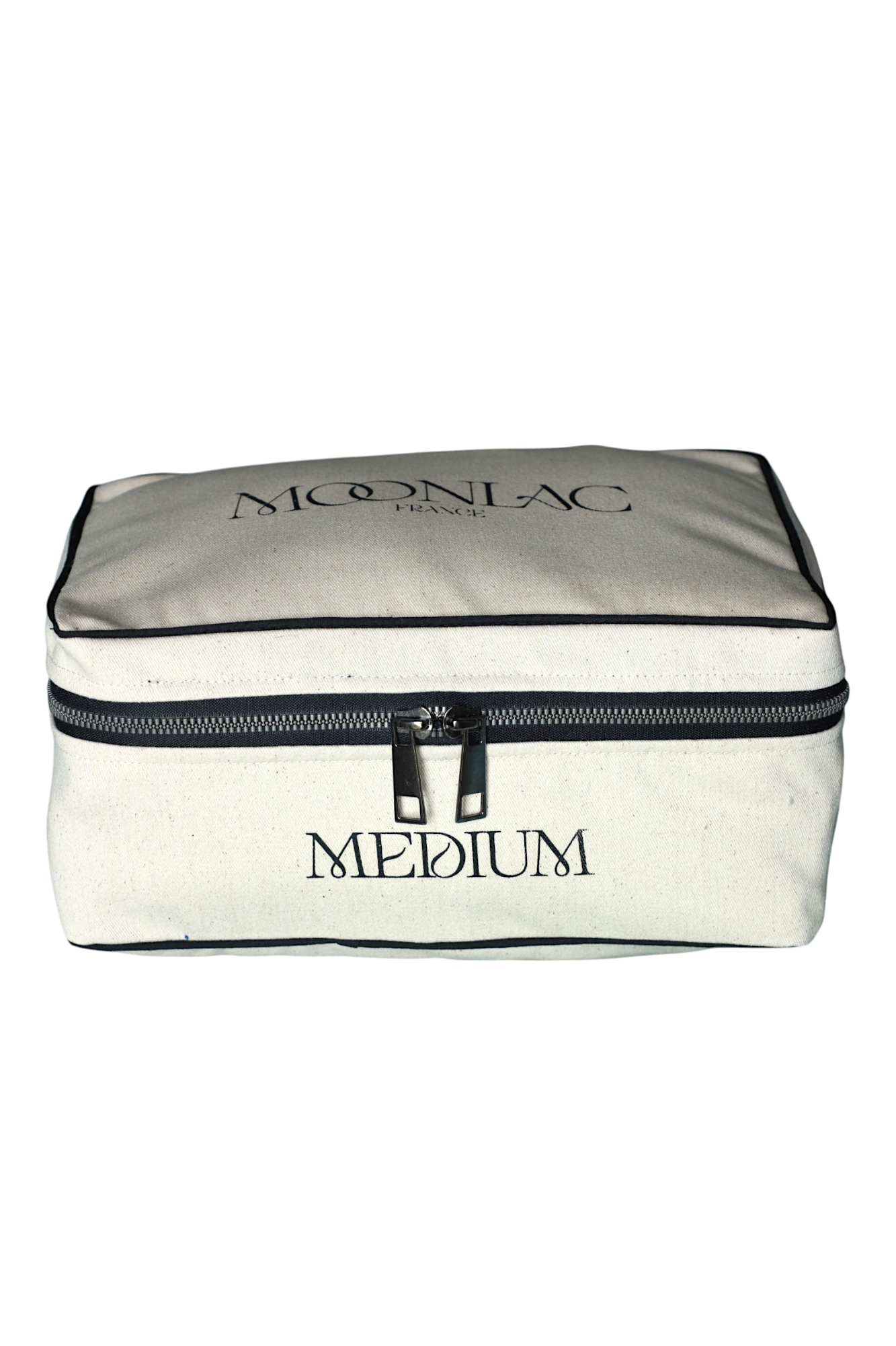 Cube médium vue de face Moonlac pour l'organisation de la valise cabine