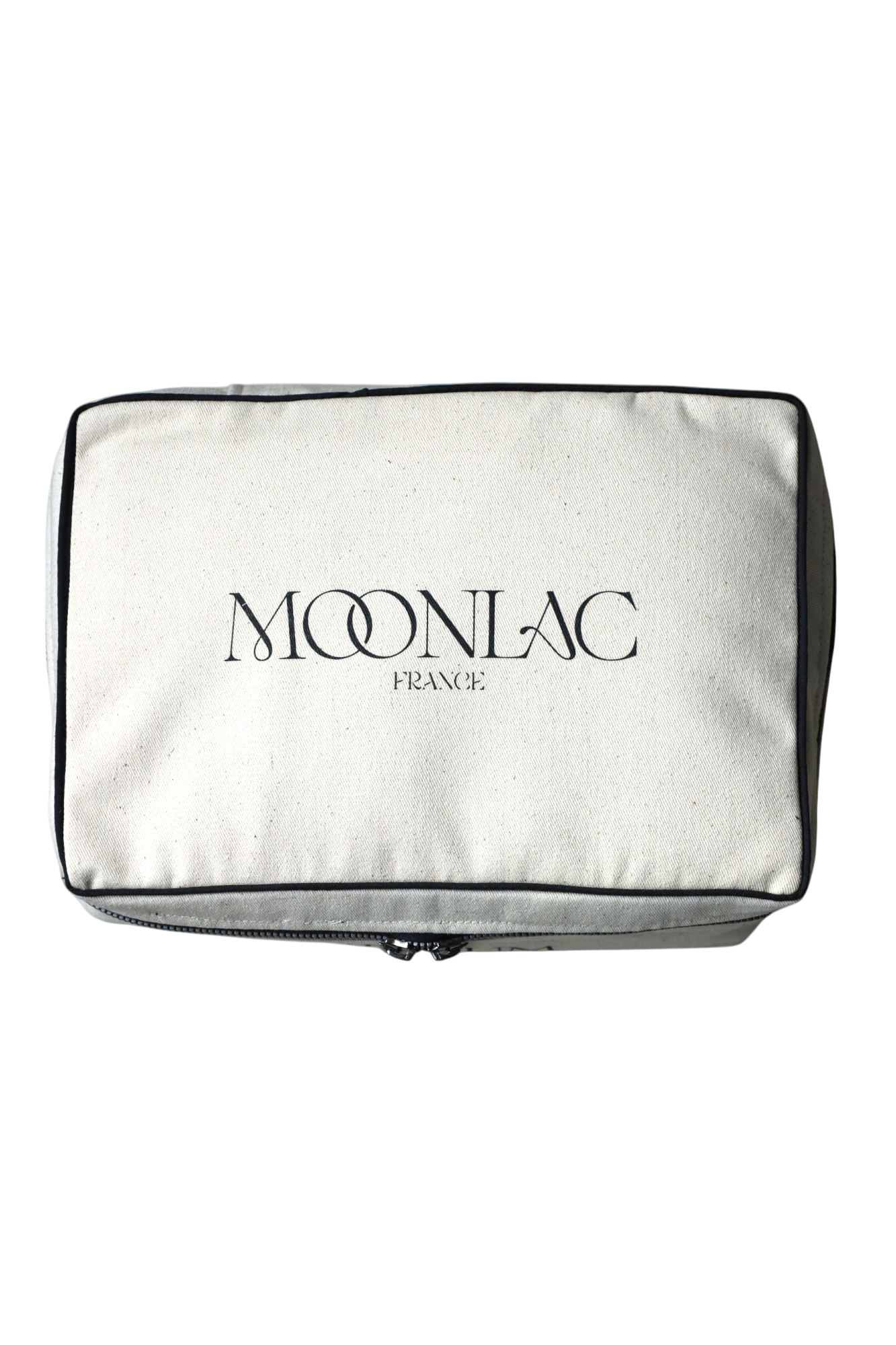 Cube moonlac ecru vue du dessus pour une bonne organisation de la valise cabine