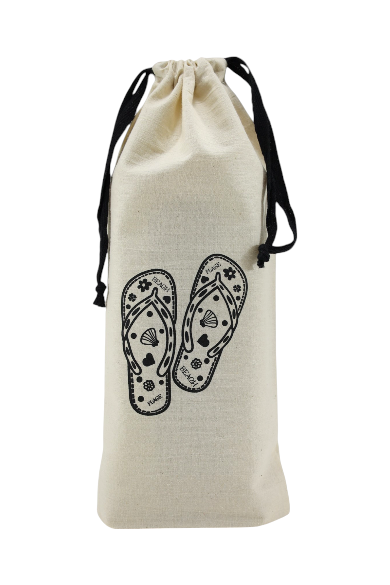 Pour protéger vos affaires, optez pour ce sac à chaussures  Moonlac pour mettre vos tongs dans votre valise cabine